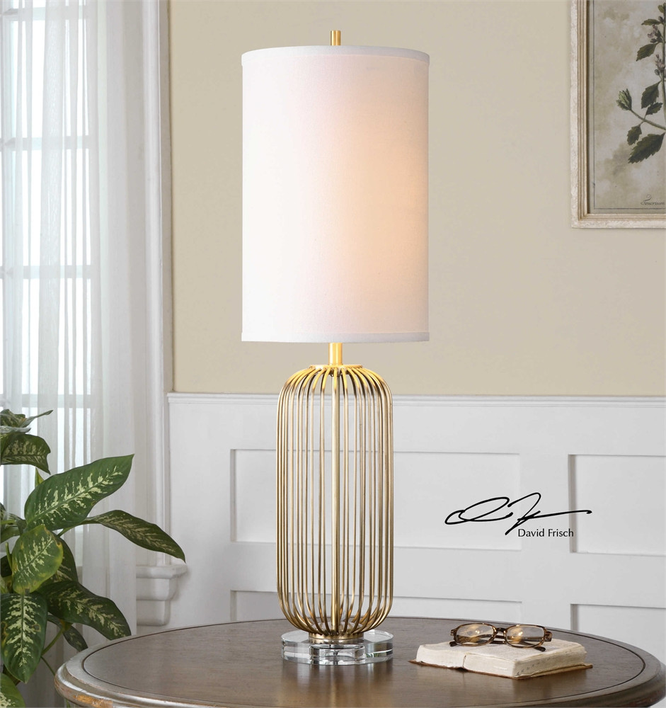 Uttermost Cesinali Gold Table Lamp
