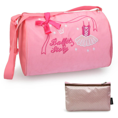 Kilofly Ballerina Ballet Story Dance Bag Handy Pouch With Mirror Kilofly Ballerina Ballet Story Dance Bag Handy Pouch With Mirror