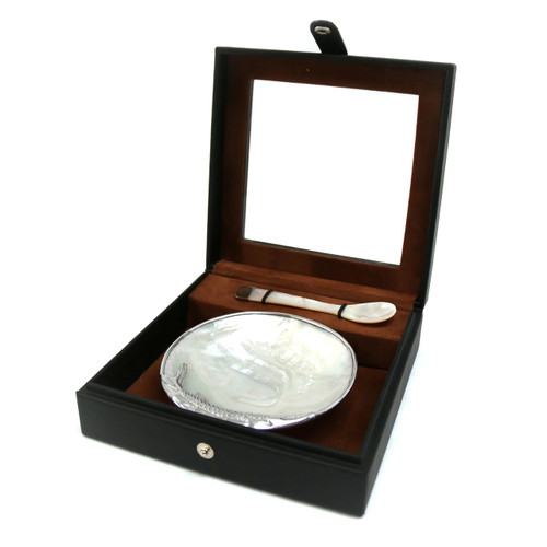 Mother of Pearl Spoon and Server Gift Set
