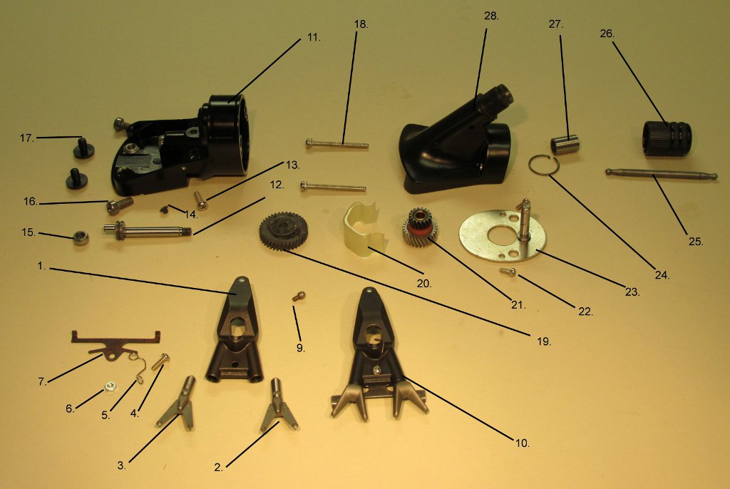 Oster Sheep Shear Head Parts