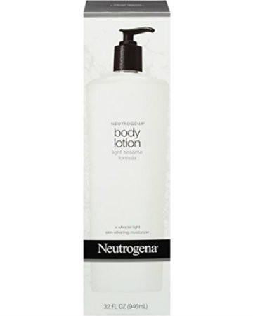 Neutrogena Light Sesame Formula Body Lotion, 32 fl oz.