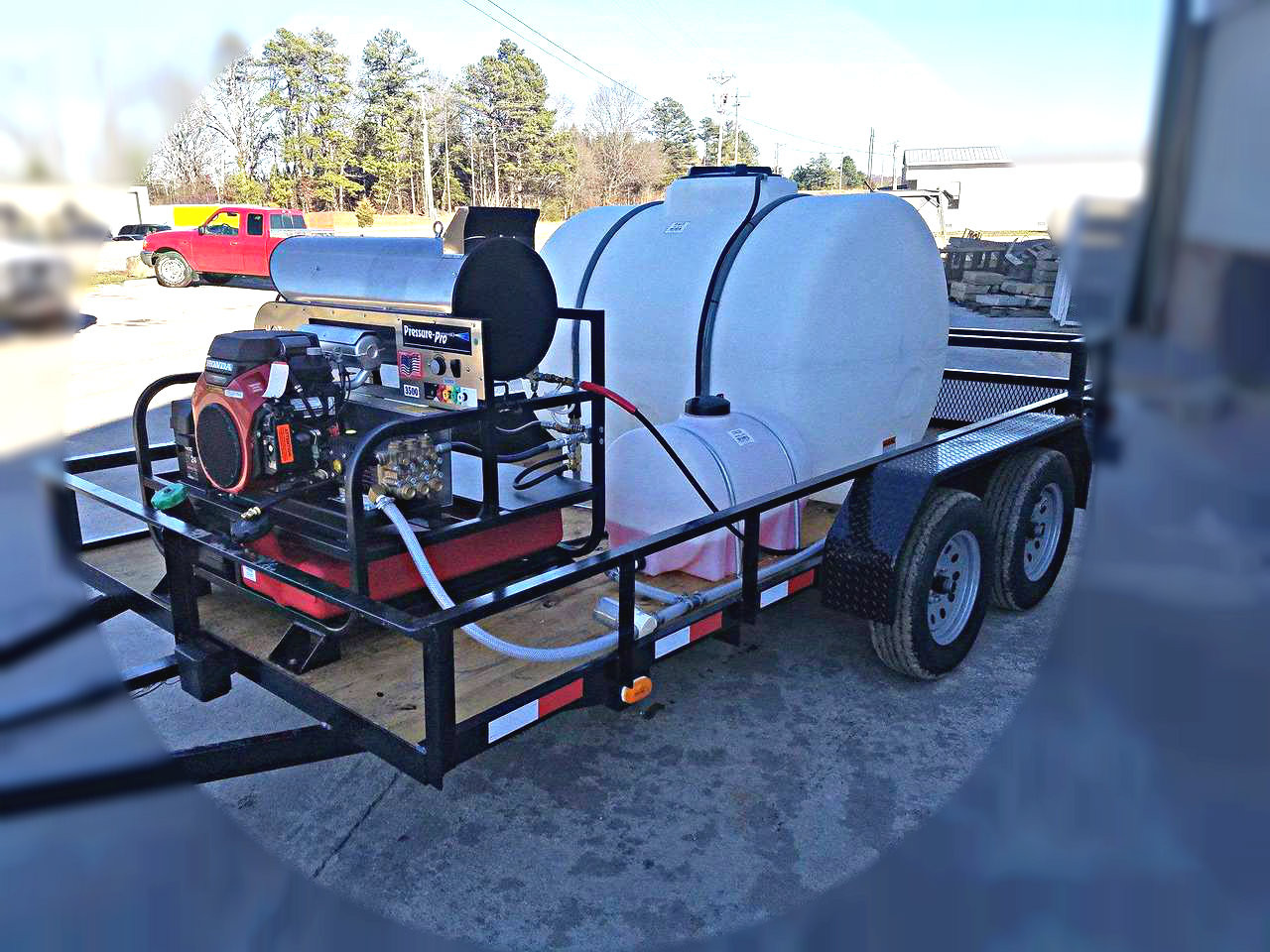 Hot Water Trailer North Airless