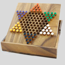 Wooden Chinese Checkers Board Game Wooden Chinese Checkers Board Game