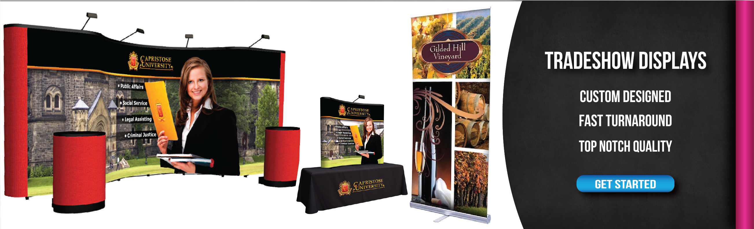 Custom signs and banners with fast turnaround from Signquick