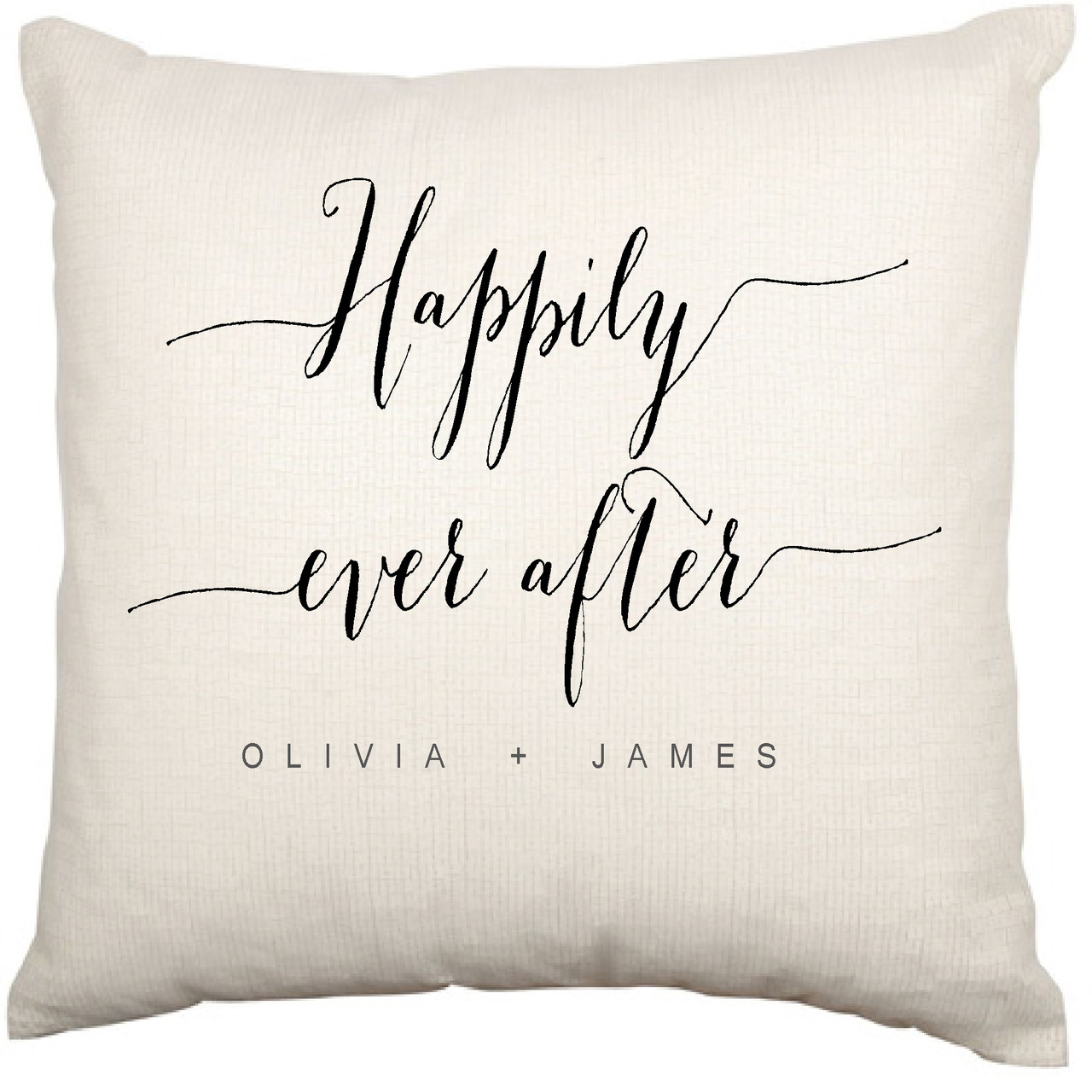 Personalised Couples Cushion Cover (happily Ever After) Heavenly - Personalised Couples Cushion Cover (happily Ever After) personalised couples cushion cover (happily ever after) heavenly - personalised couples cushion cover (happily ever after)