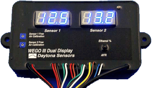 Daytona Sensors WEGO 3 Dual Channel Wide-band AFR Tuning Kit with Lambda Calibration 112006