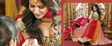 Multi colour bridal Salwaar Kameez