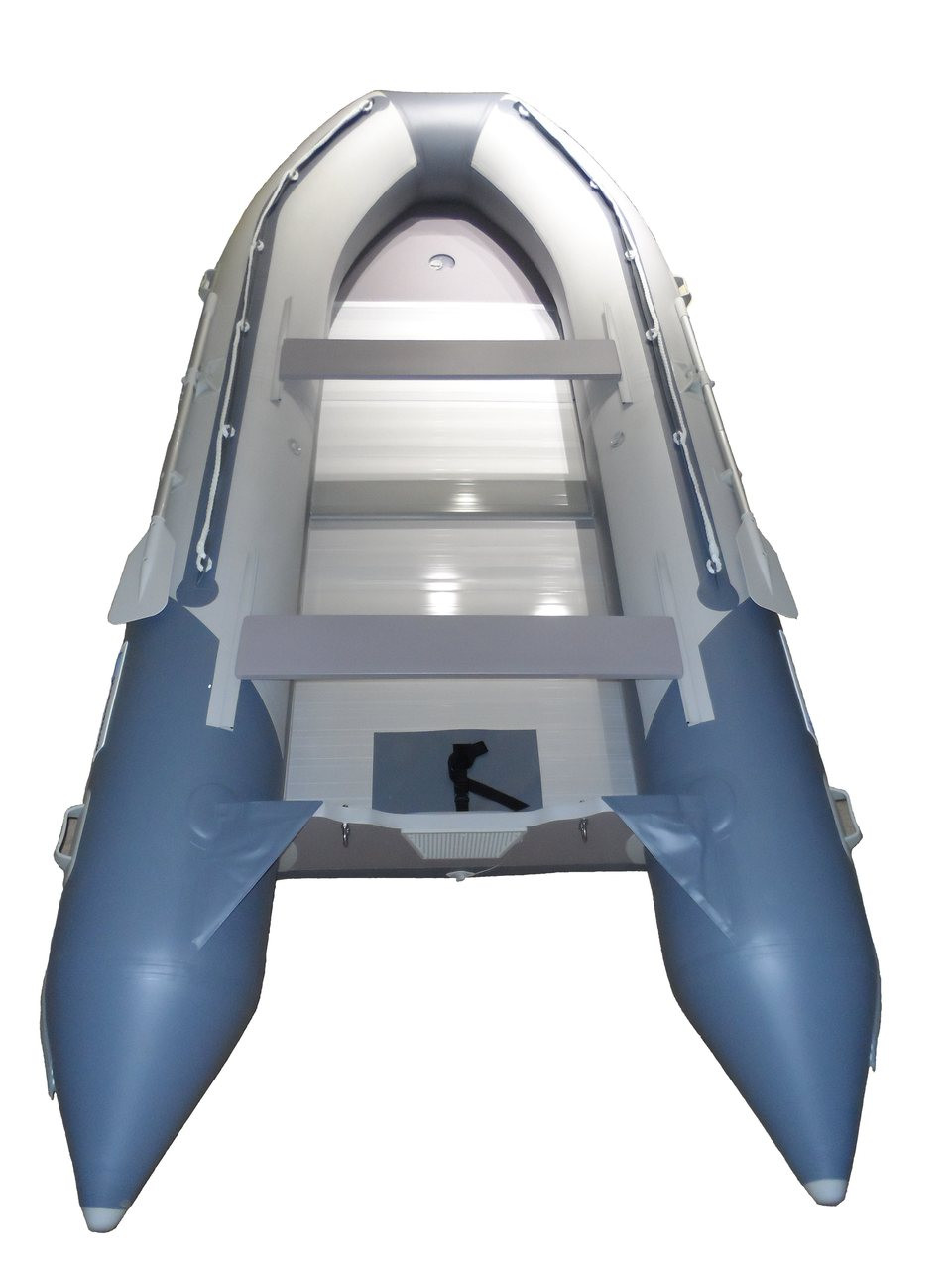 15.4 ft Roll Up Inflatable Boat Aluminum Floor Dinghy Yacht Tender