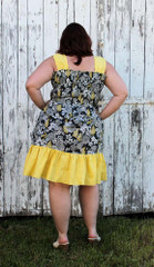 plus faith sundress shirred pdf pattern
