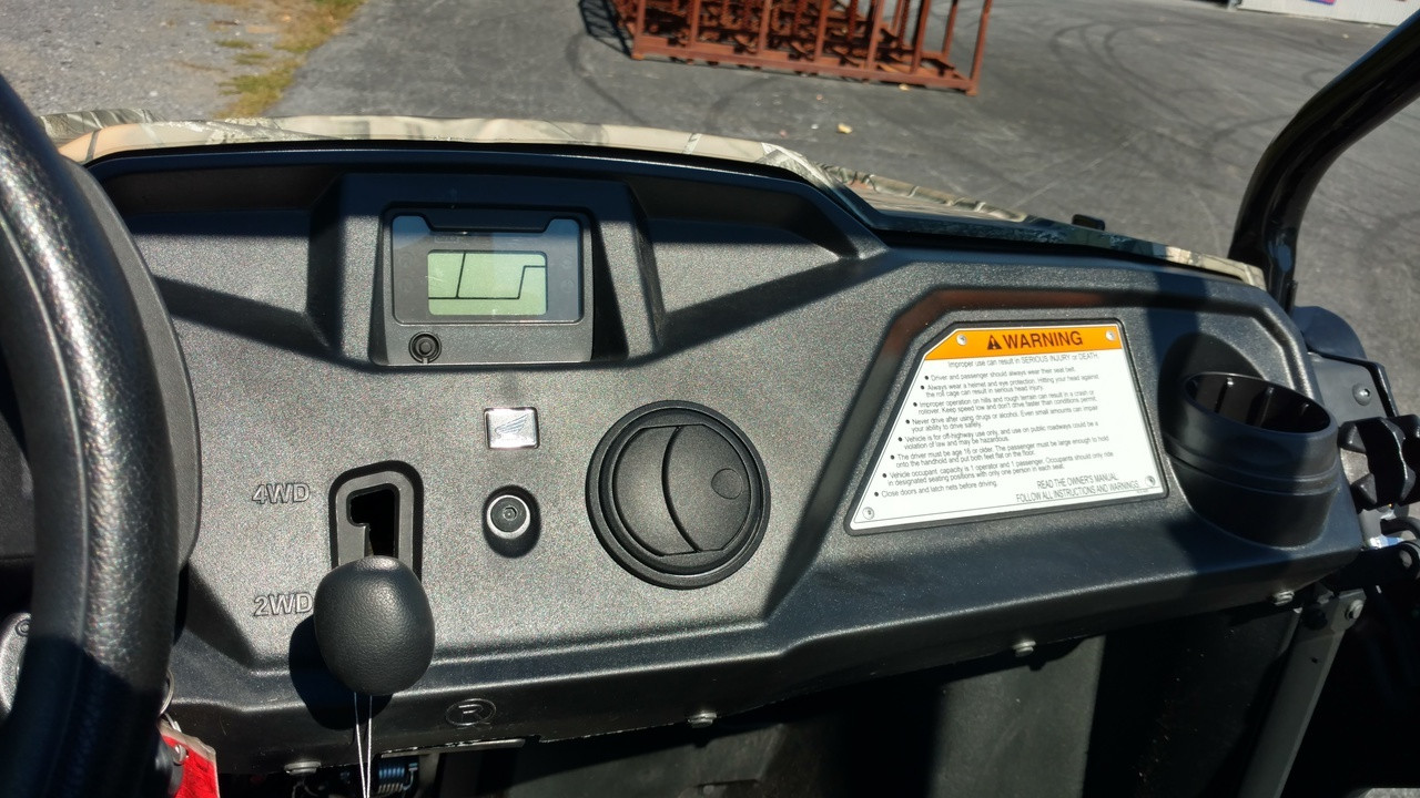 Ice Crusher Cab Heater for Honda Pioneer 500