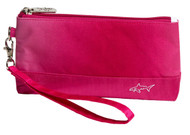 pink wristlet purse