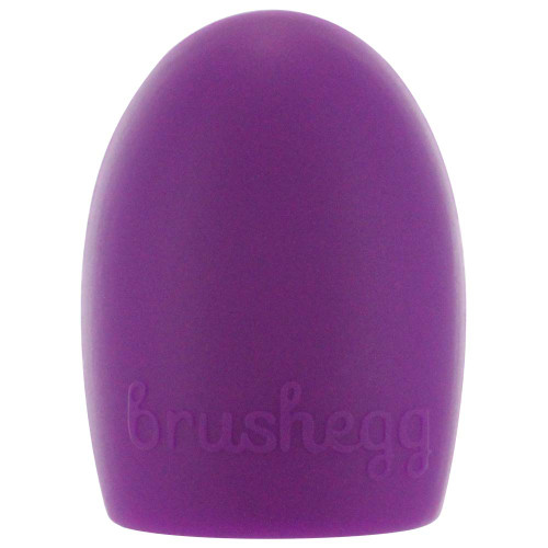 Brushegg Silcone Makeup Brush Cleaning Tool - Purple