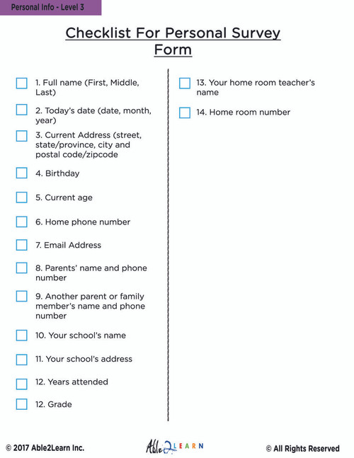 skills job application