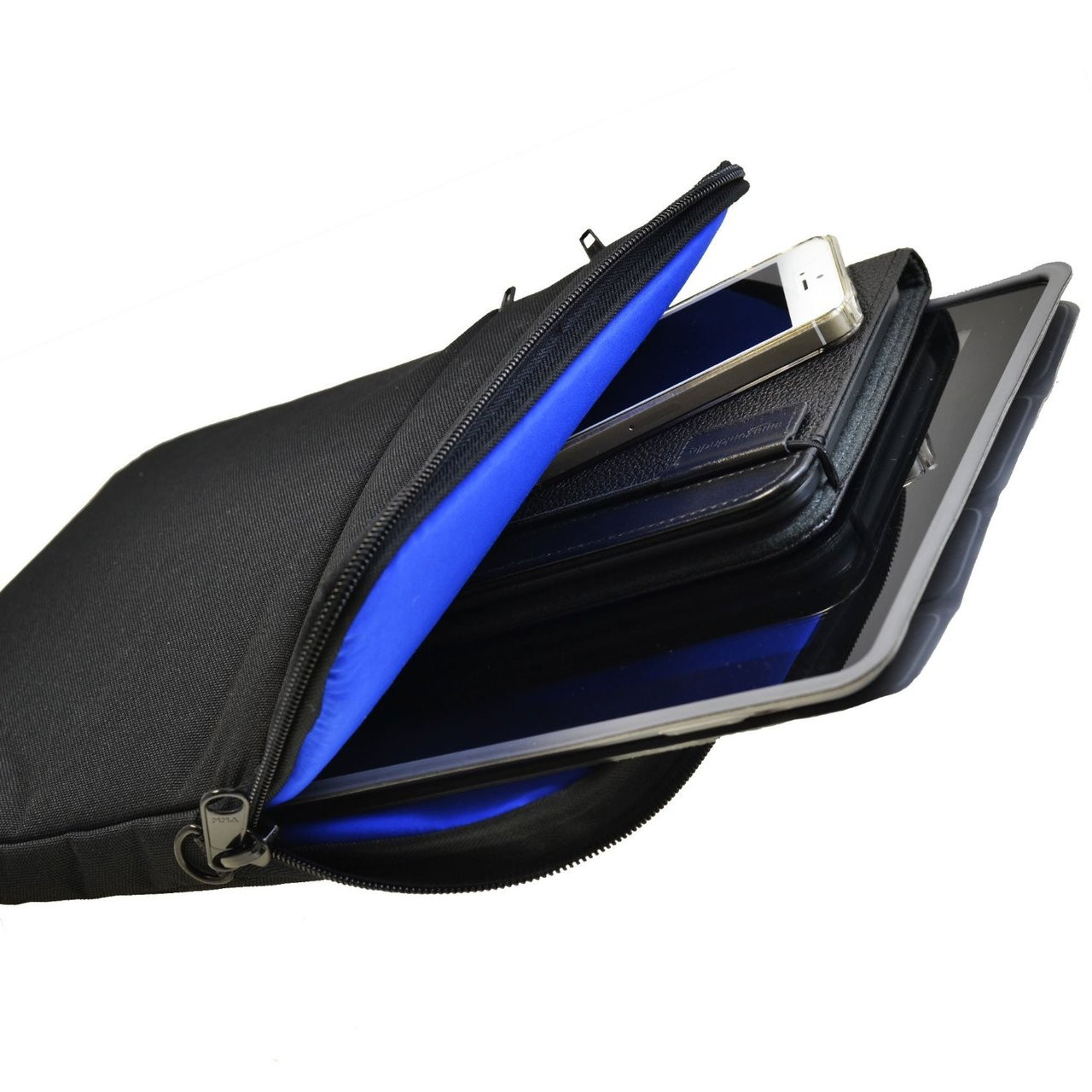 Turtleback Case Universal Tablet Pouch Shoulder Bag, Blue Interior