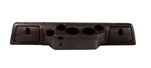 Club Car DS Golf Cart Car Dash Board Cover BLACK 4 Cup