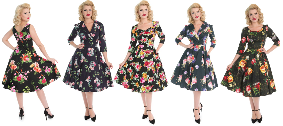 1950s Vintage Retro Reproduction Full Circle Dresses Bridgend South Wales Cardiff Swansea