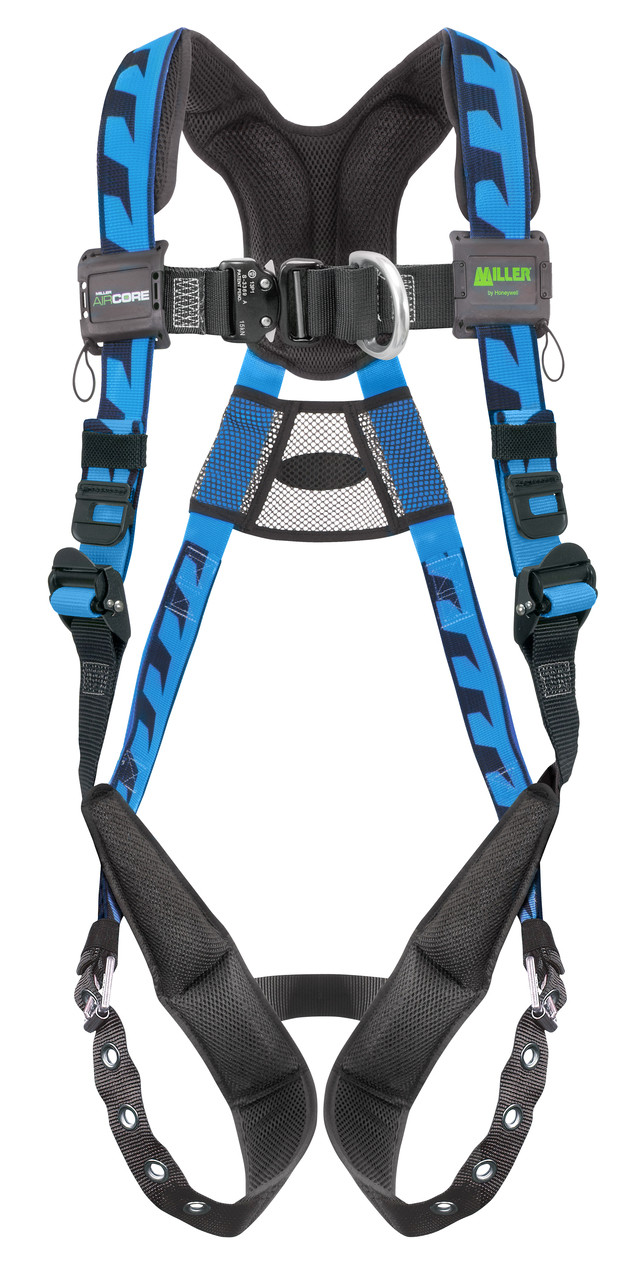 Miller AAF-TB Blue Harness With Front D Ring - Industrial Safety Products