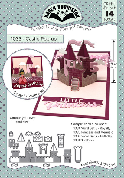 Karen Burniston Castle Pop-Up  ̹ ˻