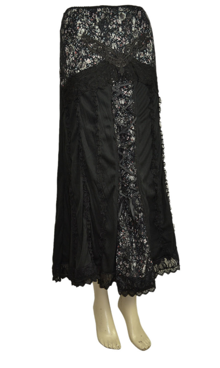 Black Victorian Skirt 10