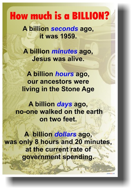 How Much Is A Billion Classroom Math Poster PosterEnvy how-much-is-a-billion-classroom-math-poster-posterenvy