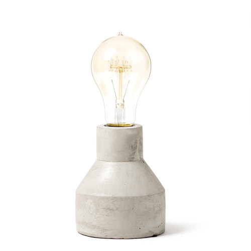 Cement Lamp - Bevelled Cylinder Cement Lamp - Bevelled Cylinder