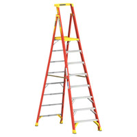 Werner 72008 Fibreglass Podium Ladder - 8 Tread