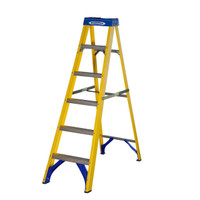 Werner 71606 Stepladder Fibreglass 6 Tread Trade