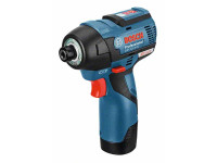 Bosch GDR108VEC 10.8v 2x2.5Ah Li-Ion Brushless Impact Driver L-Boxx Kit