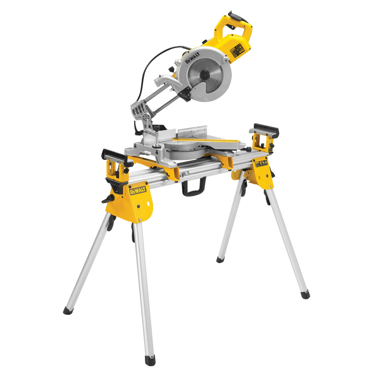 Dewalt DWS778 250mm Compact Slide Mitre Saw c/w DE7033 Stand