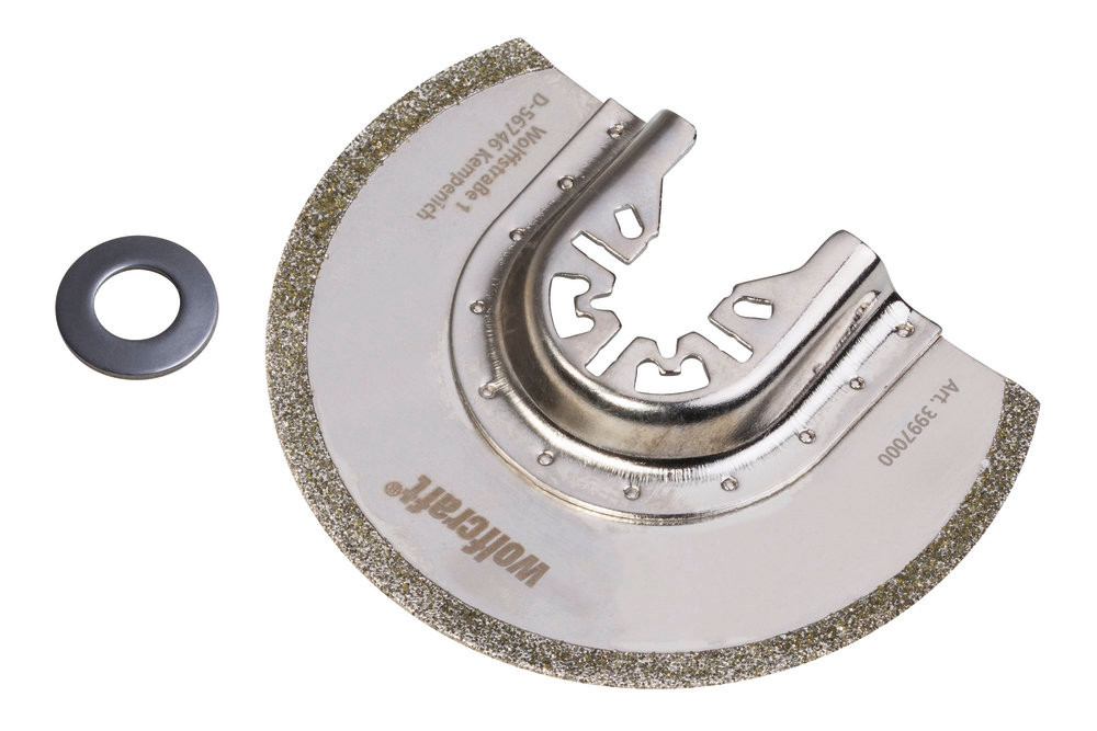 Wolfcraft 85mm MultiTool Grout Removal Blade