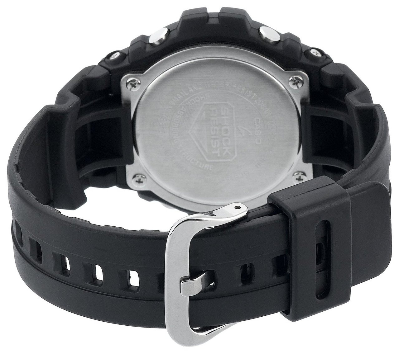 Product Review - Casio G-Shock black chronograph dual display watch G-100-1BVMUR