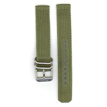 seiko 18mm nylon strap replacement snk805 straps khaki