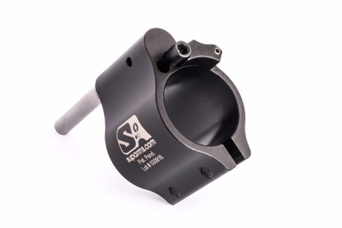 Superlative Arms .750" Adjustable Gas Block, Bleed Off - Clamp On, Melonite Finish Superlative Arms .750" Adjustable Gas Block, Bleed Off - Clamp On, Melonite Finish