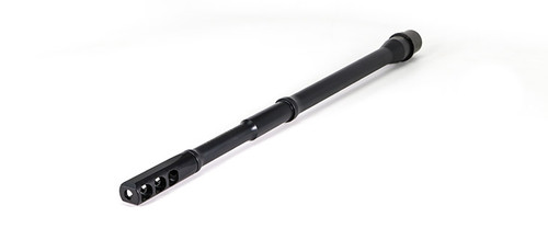 16" Legal, SLIM Perm 3 Port Brake, 14.5" GUNNER, 5.56 NATO, Mid-Length, 4150 QPQ 16" Legal, SLIM Perm 3 Port Brake, 14.5" GUNNER, 5.56 NATO, Mid-Length, 4150 QPQ