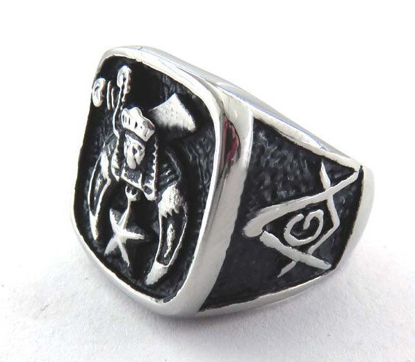 franc-maçon anneaux pour la vente Masonic Anneaux maçonniques Shriner Carré /& Boussole