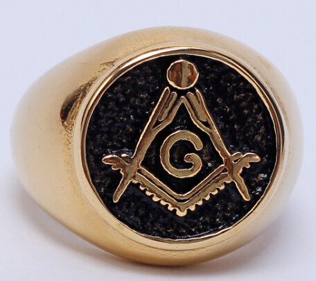 Antique freemason store ring