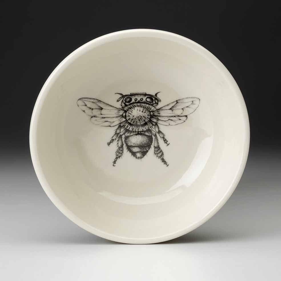 Cereal Bowl Honey Bee Laura Zindel Design