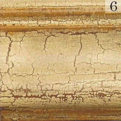 Katie's Color Sample - Black, Buttermilk Crackle, Spicy Mustard Trim