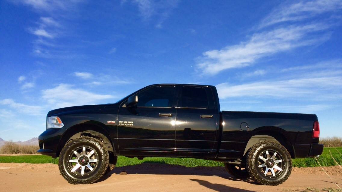 20092016 Dodge RAM 1500 4.7L V8 2wd 7" Lift Kit W/ Bilstein Shocks