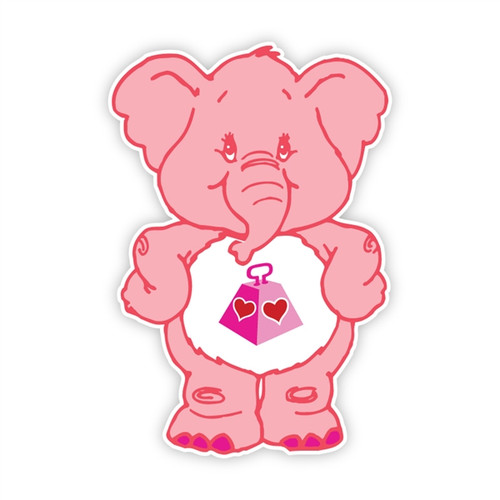 pink elephant care bear