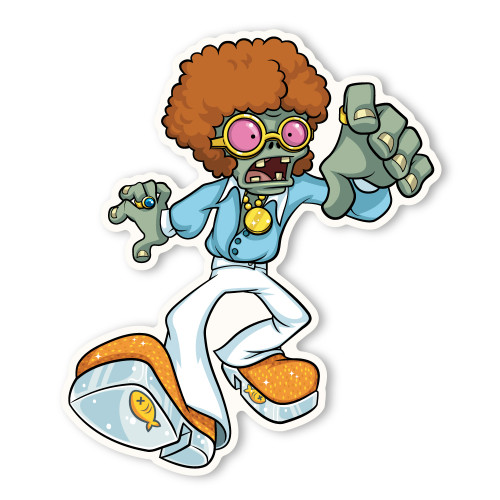 Plants vs. Zombies Disco Zombie II Walls 360