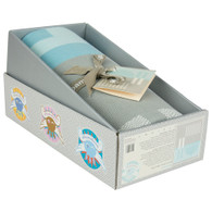 Weegoamigo Knitted Baby Blanket -  Horizon 