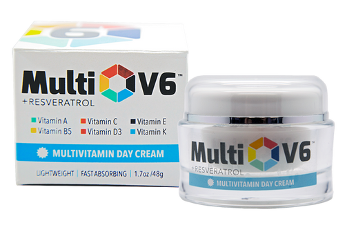 MultiV6 Day Cream offers all-day hydration and defense against the elements. Six vitamins work to deliver healthy skin nourishment.