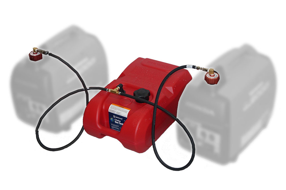 IPI BERGS 2 Extended Run Fuel System for dual generators (with tank