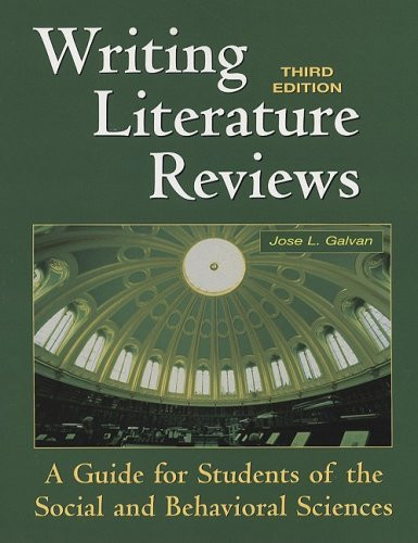 Writing Literature Reviews by Jose L Galvan - American Book Warehouse