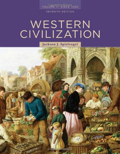 western civilization ii subjects