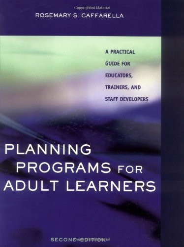 Planning Programs For Adult Learners 36