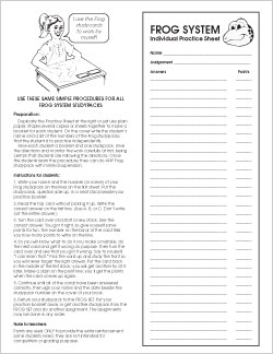 Individual Practice Sheet Individual Practice Sheet