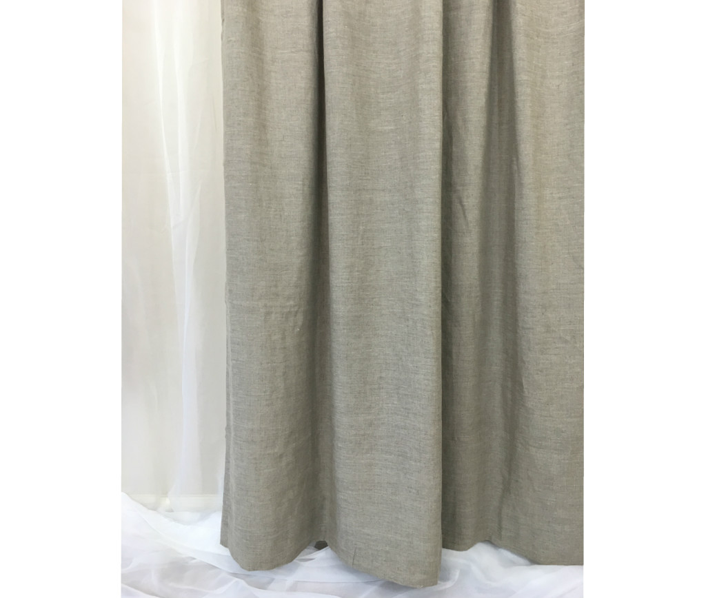 Linen Shower Curtains, White, Grey, Cream, Pink, Blue, Stripe ... Linen Shower Curtains, White, Grey, Cream, Pink, Blue, Stripe ...