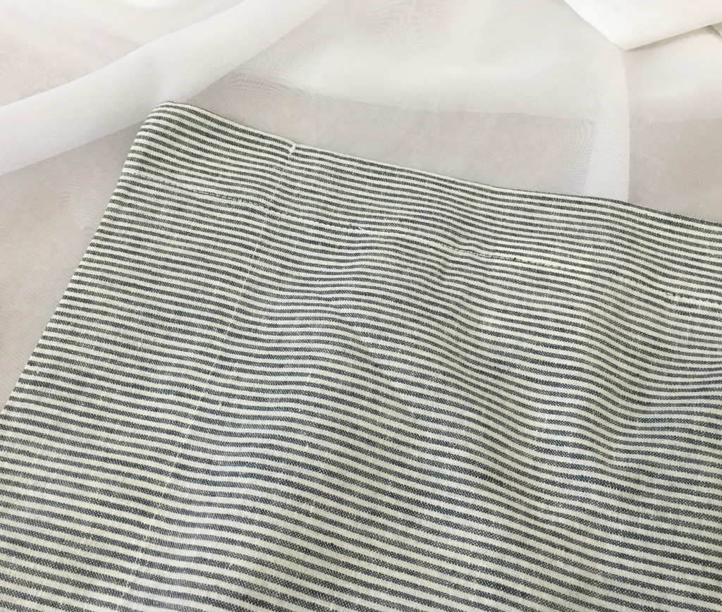 Linen Shower Curtains, White, Grey, Cream, Pink, Blue, Stripe ... Linen Shower Curtains, White, Grey, Cream, Pink, Blue, Stripe ...